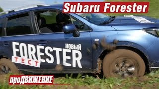 Нет, это не кроссовер! Тест-драйв нового Subaru Forester 2016 про.Движение Субару