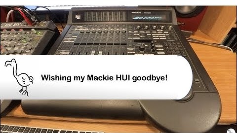 Bye Bye Mackie HUI - Welcome P1-M & P1-Nano