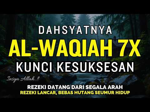 Murottal Pagi Pembuka Rezeki ☀️ Surah Al-Waqiah 7X for Rizq & Barakah | Morning Quran For Rizq