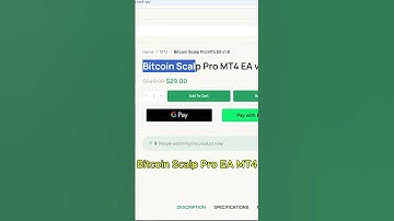 Bitcoin Scalp EA MT4  #automatedtrading #autotradingsoftware #ea99store #trading
