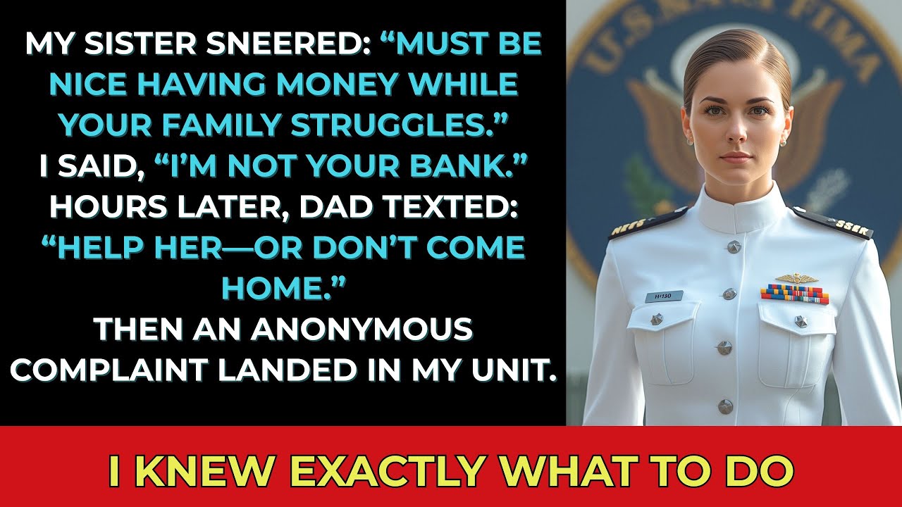 My Sister Mocked Me: “Must Be Nice Having Money While Your Family Struggles”