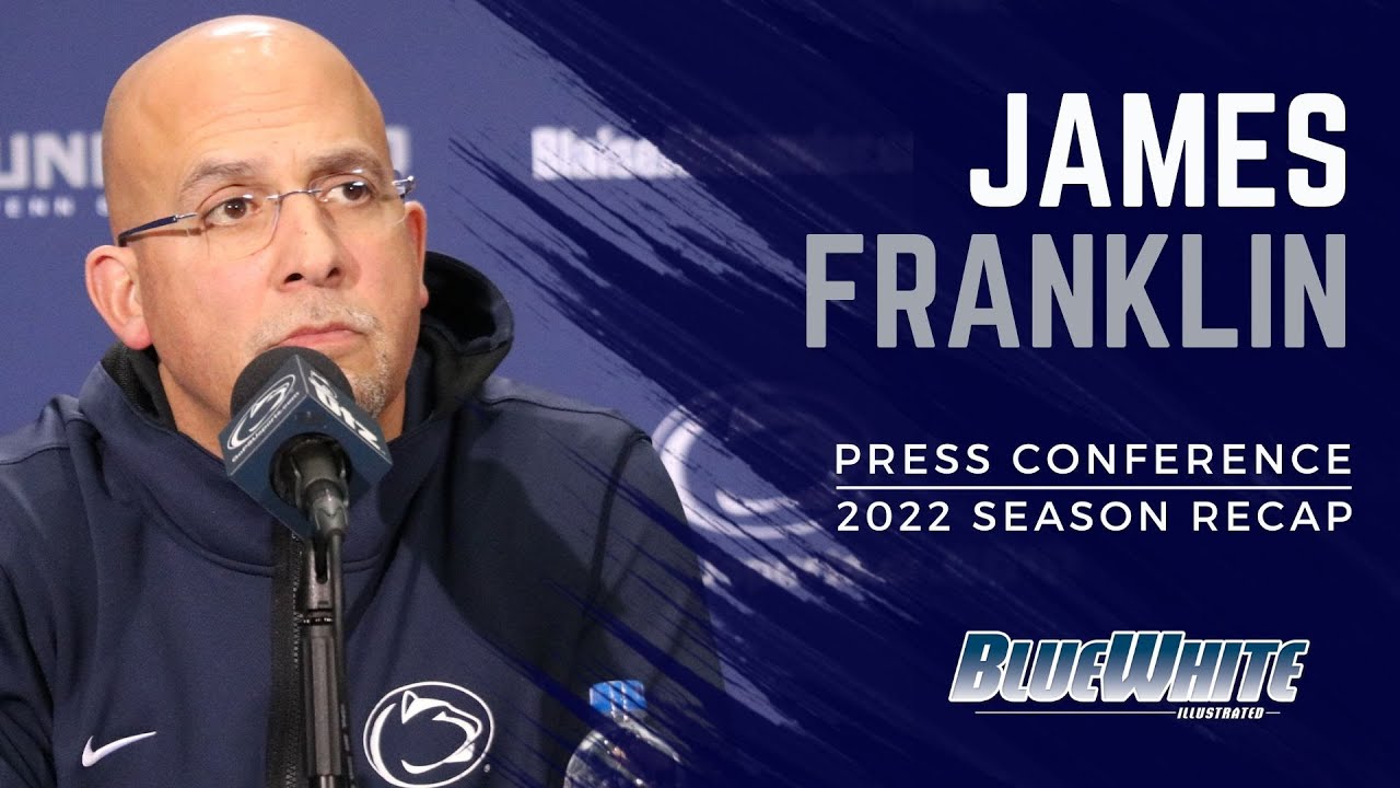 Penn state head coach james franklin discusses marques hagans resets