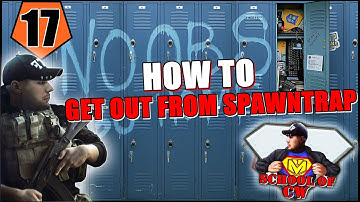 Contract Wars - How to get out from spawntrap (School of CW)