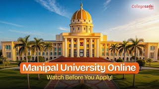 Manipal Online University 2026 Overview: Campus,Approvals,Programs,Fees,Placements| #manipalonline