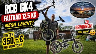 RCB GK4 – 12.5 kg folding bike under €350 & I'm giving it away!
