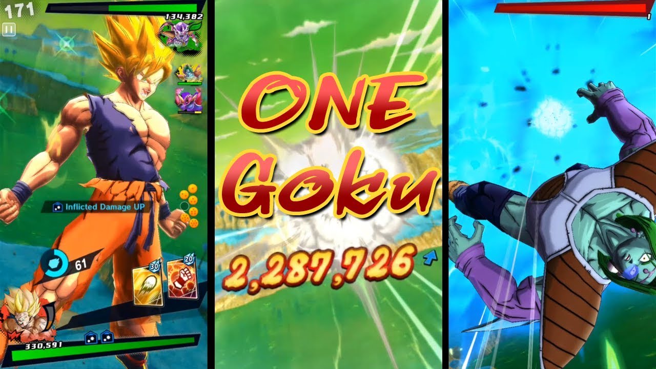 One Goku Rising Rush 2M++ | ทำแดมเมจเกิน 2,000,000 ด้วยโกคูคนเดียว ...