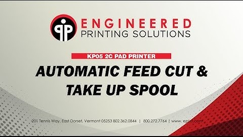 KP05 2C Pad Printer