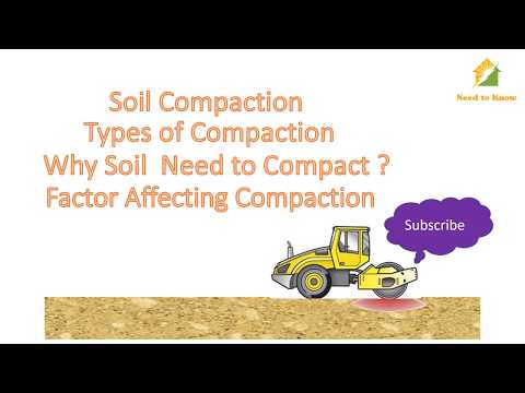 Soil Compaction and its types