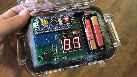 Lap Counter with STM32 and two 7-Segment Display Modules