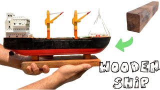 Wooden Ship Model #ship #miniature #woodworking