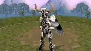 Spore Creature Ancient Walker, **he's sick!**