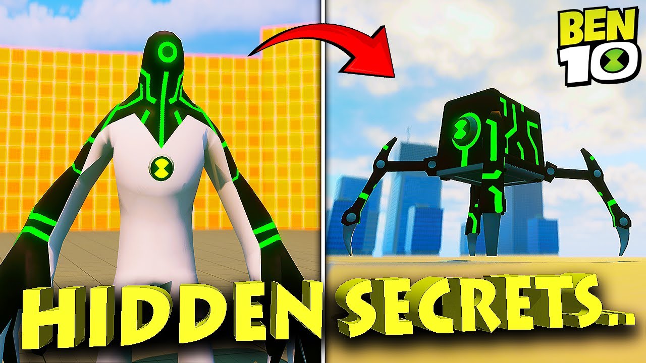 🤯 4 *HIDDEN SECRETS* You Still Don't Know About.. | BEN 10 FAN GAME! 