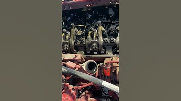 Cummins ISX Overhead Valve Adjustment
