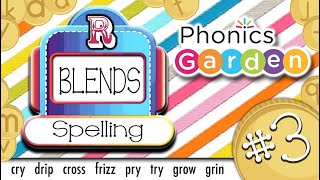 R-Blends #3 | Slot Machine Spelling | Phonics Garden