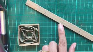 Information Creating a motif using cardboard inspired by Frank Stella Update