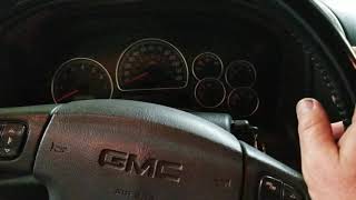 2003 GMC Envoy Oil Light Reset 03 Gmc Envoy Engine
