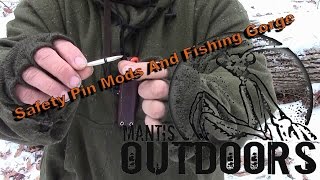 Safety pin mods and primitive fishing gorge - Mantis Outdoors Safety pin mods and primitive fishing gorge - Mantis Outdoors