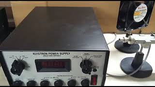microwave test bench model