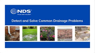 Detect and Solve Common Drainage Problems
