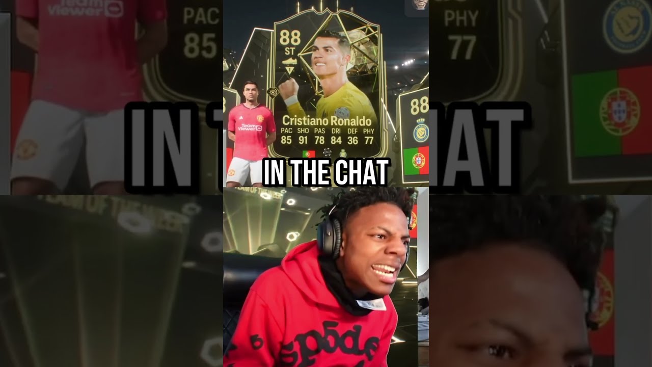 IShowSpeed Packs Messi Ronaldo In 1 Pack 