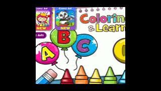 Main game mewarnai di hp android sambil menghafal surat pendek Alqur'an (juz amma)