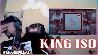 KING ISO APPRECIATION DAYS!!!! King Iso - Under My Tongue  (LIVE REACTION)