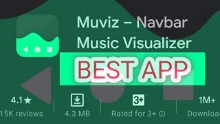 Muviz - Navbar Music Visualizer. Best App. || Available on play store. screenshot 4