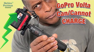 GoPro Volta Can & Cannot CHARGE