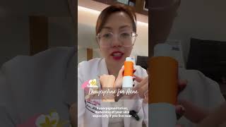 #doxycycline for #acnevulgaris #dermatologistsanfernandolaunion #dermatologistphilippines