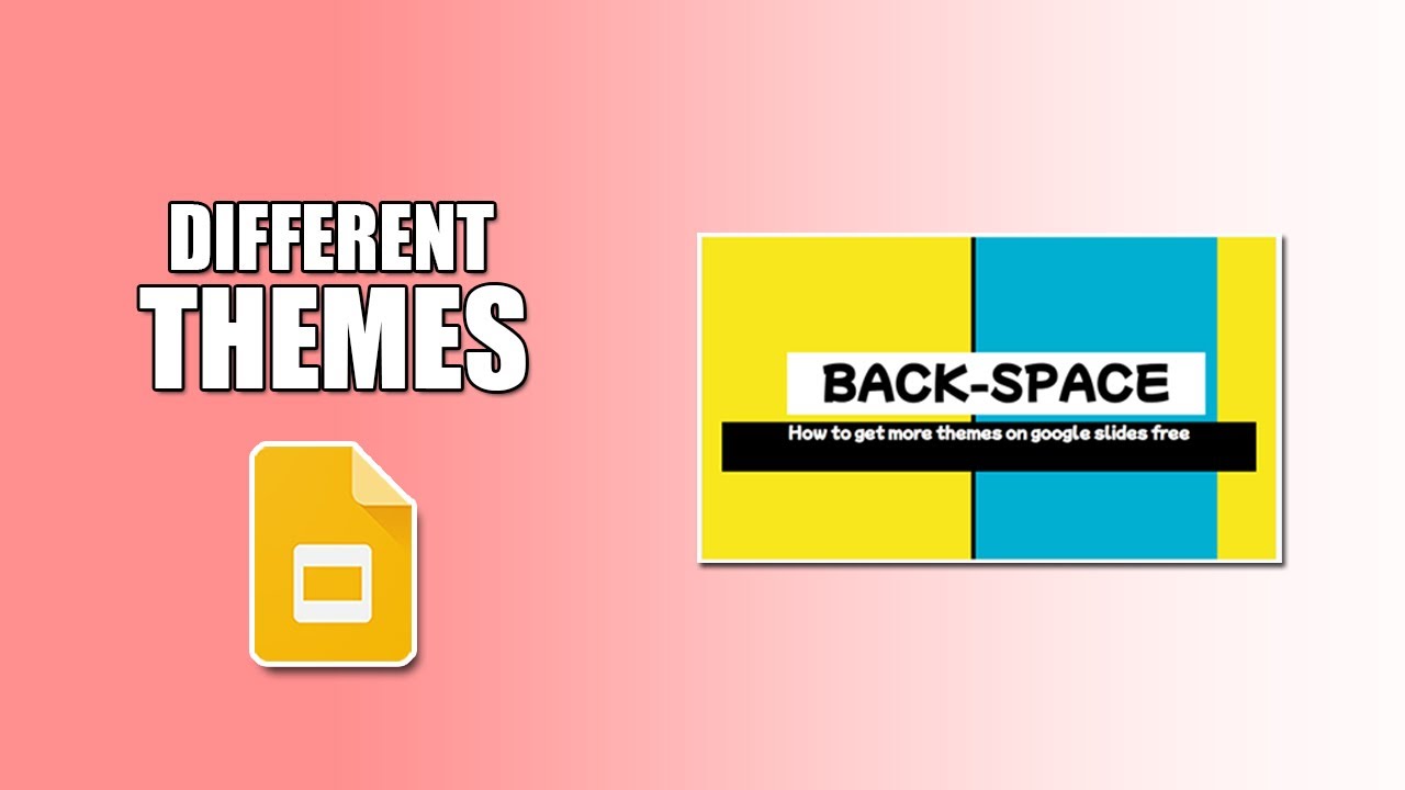 How to get different themes on google slides - YouTube
