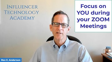 ZOOM "Focus" feature to direct the attention on YOU during meetings.