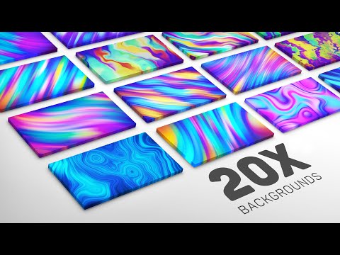 Abstract Liquid Background & Colorful  Pop Background