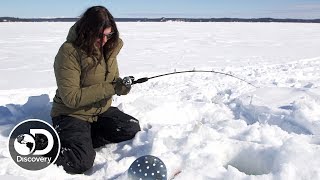 Ice Fishing with Jane and Atz Lee Kilcher | Alaska: The Last Frontier
