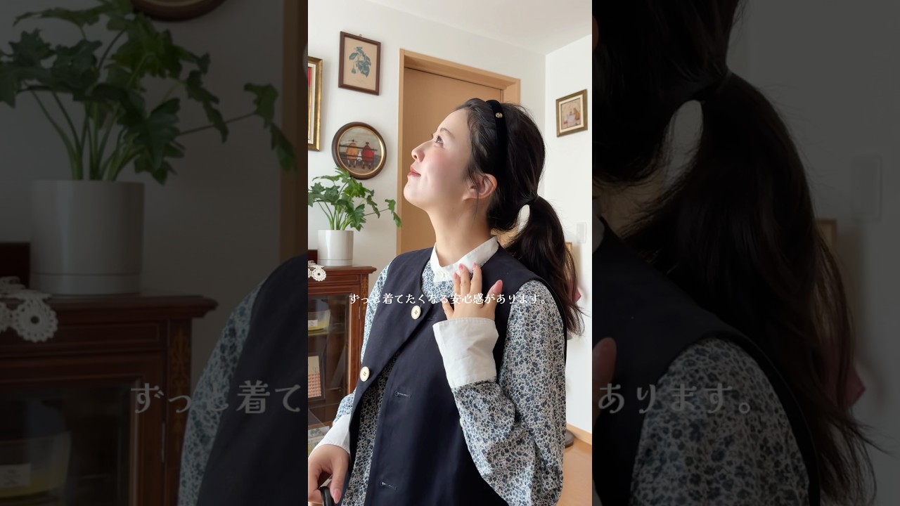英国好きですか?🇬🇧🍷日本の魅力とイギリスの魅力が存分に詰まったものって惹かれるの💭ブルーとイエロー迷うけど、どっちも可愛いので良かったら真似してみてね✊🏻 #トラッド #リバティ