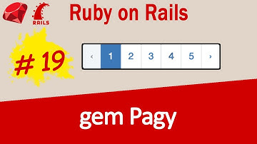 Ruby on Rails #19 Gem Pagy - Ultimate Guide to the best pagination gem