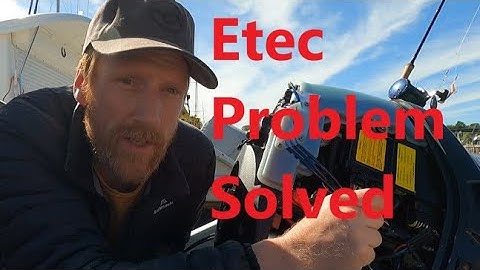 Etec Fuel Injector Diagnosis and Replacment