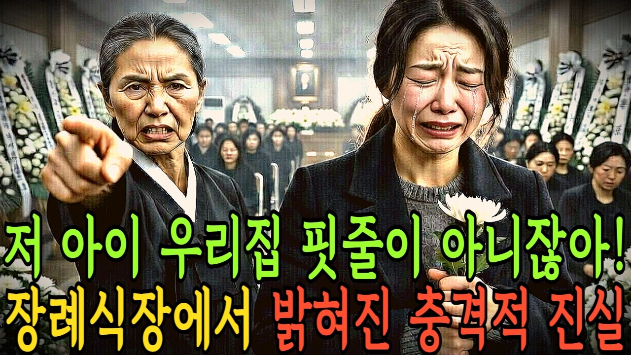 장례식장에서 시어머니의 한마디에  저희 모자는 땅끝으로 무너져 내렸습니다.ㅣ노후사연ㅣ감동사연ㅣ사연라디오ㅣ오디오북