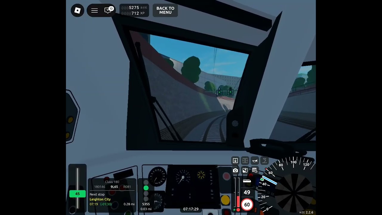 Stepford Central(착발)~Llyn-by-the-Sea(종착)(무편집,초고속(급행))