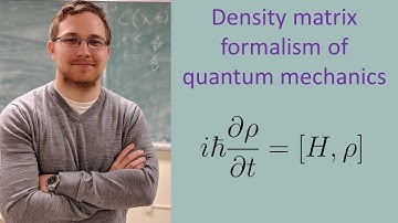 Crash course in density matrices