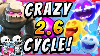2.6 ELIXIR! CHEAPEST GOLEM CLONE in CLASH ROYALE!