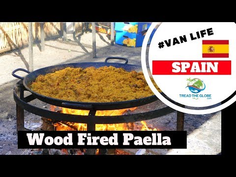 Exploring Nerja Spain  and wood fired Paella