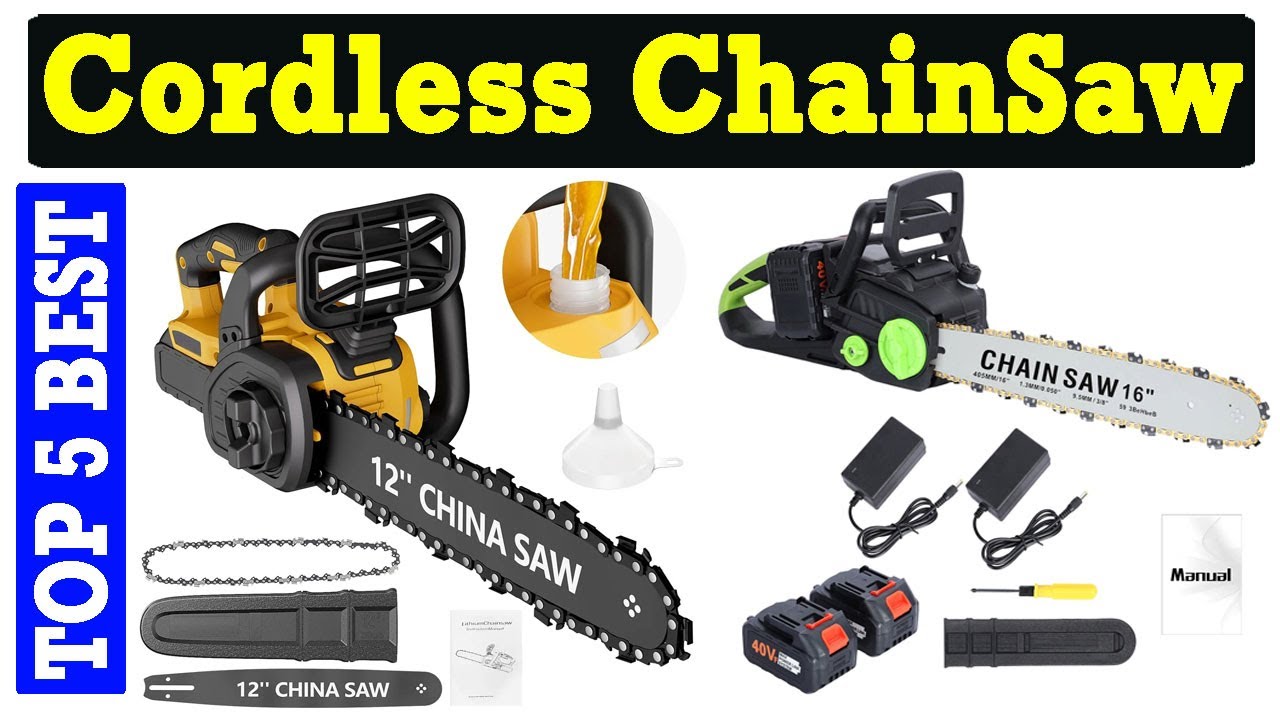 Top 5 Best Cordless ChainSaw 2025 On AliExpress - YouTube