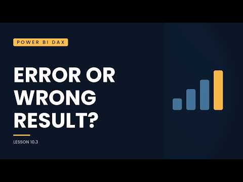 Debug DAX: Separate Syntax Errors from Wrong Results