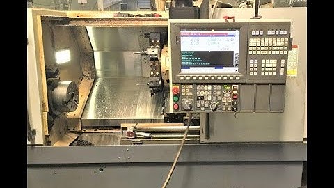 2012 OKUMA GENOS L400E: 10" CHUCK, 3.15" BAR CAPACITY, TAILSTOCK, & LOW HOURS