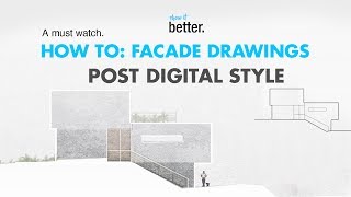 Elevation Drawings for Architecture / Architecture Illustration
