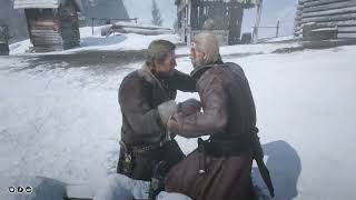 RDR2 Arthur Vs Micah&Dutch In 1907 (Micah's brawling style)