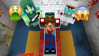 MC NAVEED GOES INSIDE MARK THE FRIENDLY ZOMBIE TO HELP HIM SURVIVE HIS CAR CRASH MOD!! Minecraft