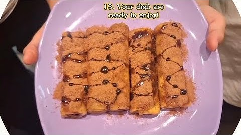 TM 2 English and Indonesian: Procedure Text (How To Make Chocolate Cheese Roll Bread)