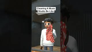 Pov Cleaning A Music Studio Be Like