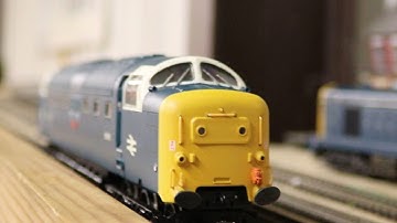 Bachmann Class 55 Deltic with Legomanbiffo v4 sound and EM2 speaker.